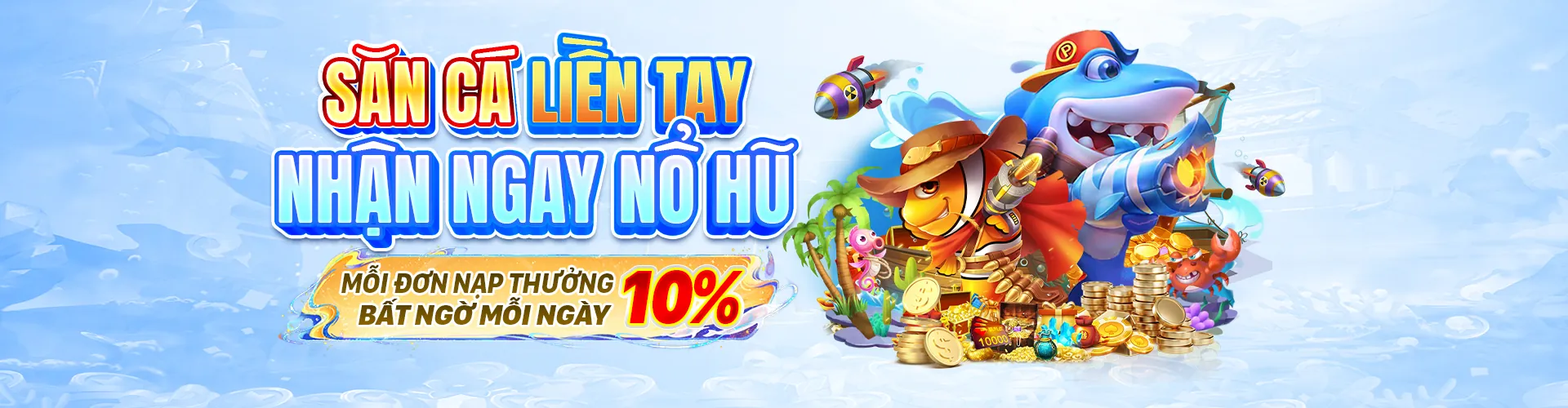 Trò chơi bắn cá vnsoxo login với cảnh đại dương sâu thẳm và kho báu